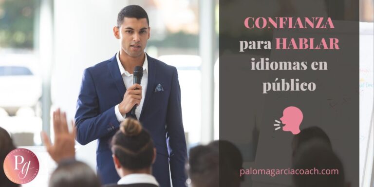 confianza para hablar idiomas en público